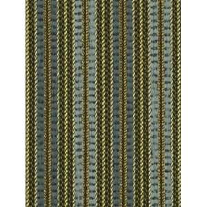  Railroad Track Blue Smoke by Robert Allen Contract Fabric 