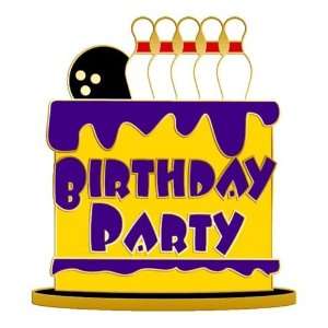 Birthday Party Cake Lapel Pin