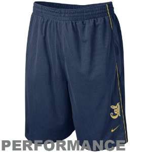 Nike Cal Golden Bears Navy Blue Million Dollar Mesh Performance Shorts 
