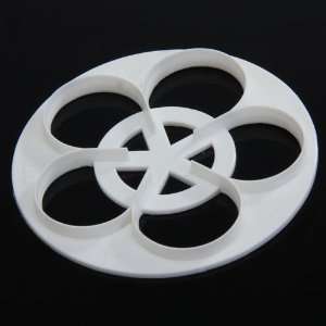  2.95 Inch Five Petal Rose Cutter For Sugarcraft And Cake 
