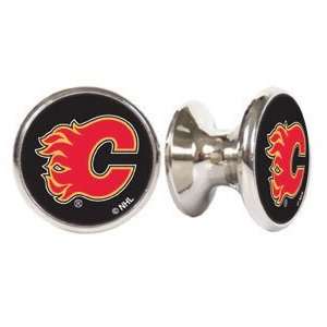  Calgary Flames NHL Stainless Steel Cabinet Knobs / Drawer 