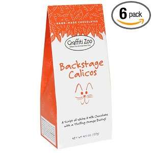   Made Chocolates, Backstage Calicos, 4.5 Ounce Gift Boxes (Pack of 6