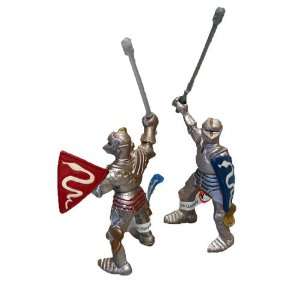 Knights with Mace (pair) Toys & Games