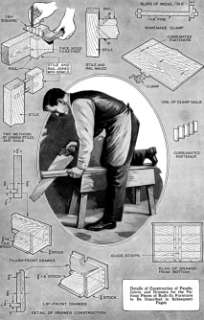 Built In Furniture plans book from 1927 Craftsman  