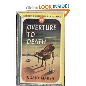  Overture to Death (Map Backs) Ngaio Marsh Books