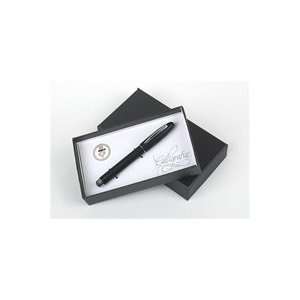  Black Calligrafia Ballpoint Pen Gift Set