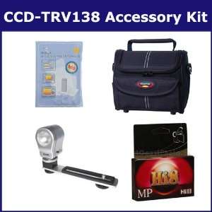 Sony CCD TRV138 Camcorder Accessory Kit includes HI8TAPE Tape/ Media 