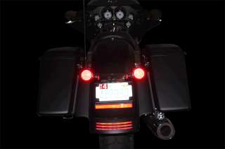 Plasma Rods Used as Third Brake Light on 2010 Street Glide