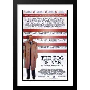  Fog of War 20x26 Framed and Double Matted Movie Poster   Style 