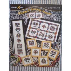   Sampler Counted Cross Stitch Pattern Chart Arts, Crafts & Sewing