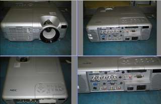 NEC MT 1060 R MT1060R 2500 Lumen Smart Board 3000i LCD Projector As Is 