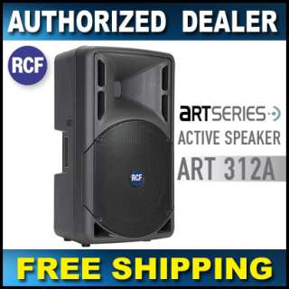 RCF ART 312 A Active Two Way speaker 12” 350W   NEW  