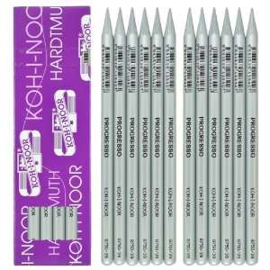  Koh i noor Progresso   12 Silver Woodless Pencils. 8750/39 