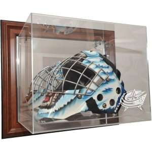  Columbus Blue Jackets Goalie Mask Case Up Display Case 