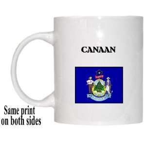  US State Flag   CANAAN, Maine (ME) Mug 