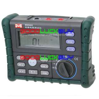 MS5203 Digital Insulation Resistance Tester 1000V 10G  