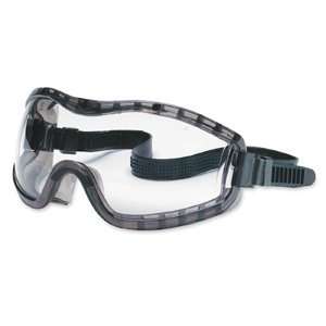 Stryker Safety Goggles Chemical Protection Black Frame  