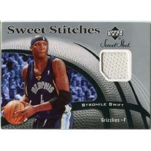   Upper Deck Sweet Shot Stitches #SS Stromile Swift Sports Collectibles