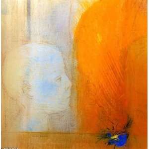  Hand Made Oil Reproduction   Odilon Redon   24 x 24 inches 
