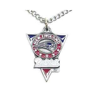  New England Patriots NFL Pewter Logo Necklace Sports 