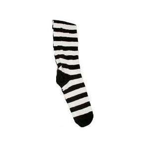   stripe black cream Stripey Renaissance Socks