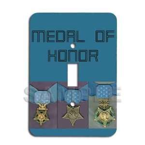  Medal of Honor   Glow in the Dark Light Switch Plate 