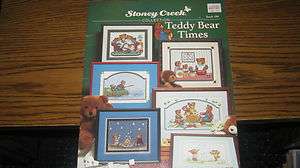 Stoney Creek Teddy Bear Times #188 Cross Stitch Pattern 749075172860 