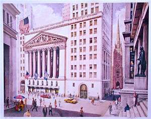 Freyman NY Stock Exchange1 Print. Limited Edition  