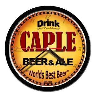  CAPLE beer and ale cerveza wall clock 