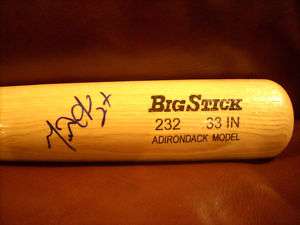 MIGUEL CABRERA Signed Big Stick Bat AUTO coa Tigers  