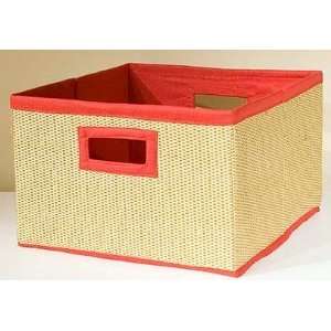  B Cubed Storage Baskets in Red   Set of 3