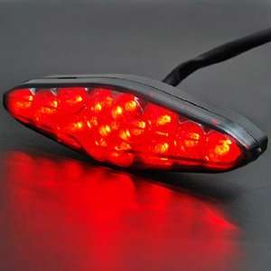  Stylish Design Smoke LED Stop Brake Tail Light Taillight 