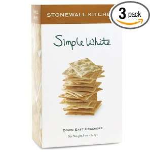 Stonewall Kitchen Simple White Crackers Grocery & Gourmet Food