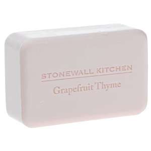  Stonewall Kitchen Triple Milled Bar Soap, Grapefruit Thyme 