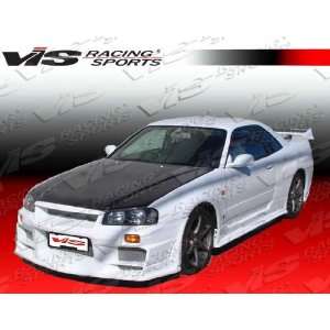  VIS 99 01 Skyline GT R/GTR Carbon Fiber Hood OEM R34 00 