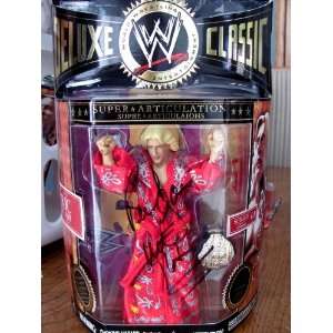 AUTOGRAPHED AUTO SIGNED WWE DELUXE CLASSIC COLLECTOR SERIES 1 RIC 