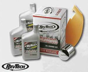 RevTech Pure Oil Change Kit Harley Long Filter & Funnel  