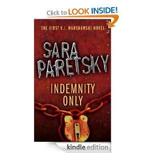 Indemnity Only Sara Paretsky  Kindle Store