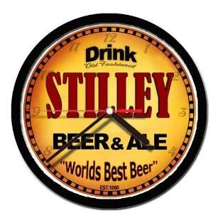  STILLEY beer and ale cerveza wall clock 