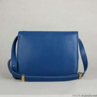 New Real Calfskin Leather Gossip Girl Vintage Clutch Shoulder Bag 5 