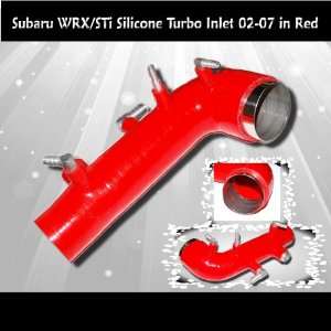  Subaru WRX/STi Silicone Turbo Inlet 02 07 in RED 