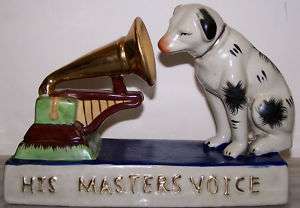 Vintage Nipper RCA Dog Statue  