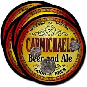  Carmichaels, PA Beer & Ale Coasters   4pk 