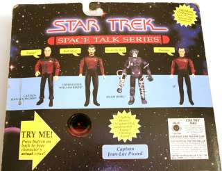 Star Trek Space Talk Series Captain Jean Luc Picard is new still in 