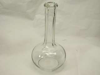 Vintage Glass Bulb Style Bud Vase  