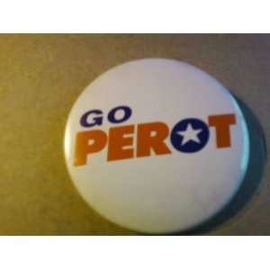  Perot Campaign Button 