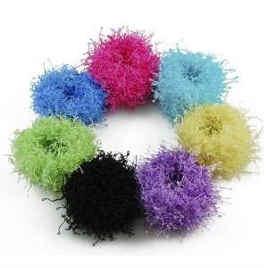  5 Pcs Elastic Hair Band in Mixed Colors Beauty