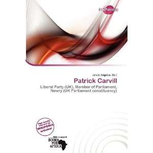  Patrick Carvill (9786200940544) Jerold Angelus Books