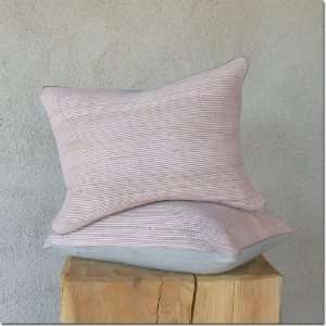  Woven Leather Pillow
