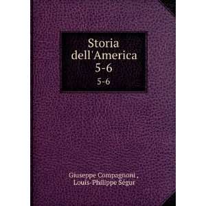   dellAmerica Louis Philippe SÃ©gur Giuseppe Compagnoni  Books